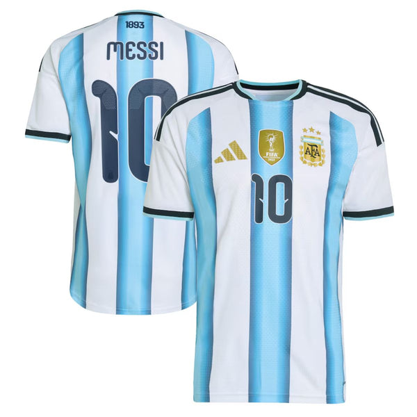 Lionel Messi Argentina National Team adidas FIFA x World Cup 2026 Home On Field Authentic Jersey - White