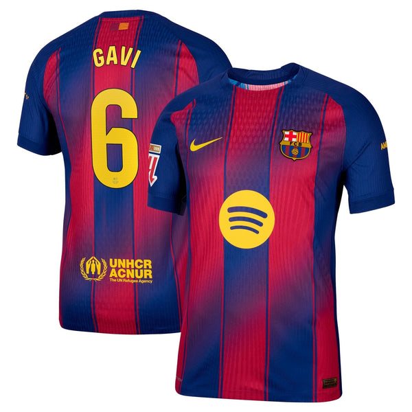 Gavi Barcelona Nike 2025/26 Home Player Jersey - Navy