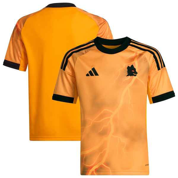 AS Roma adidas 2025/26 Away Jersey - Orange