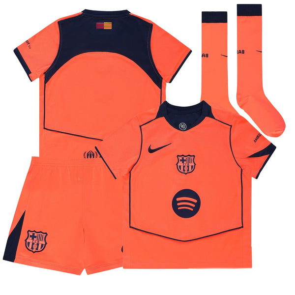 Barcelona Nike Third Stadium Mini Kit 2025-26 - Little Kids