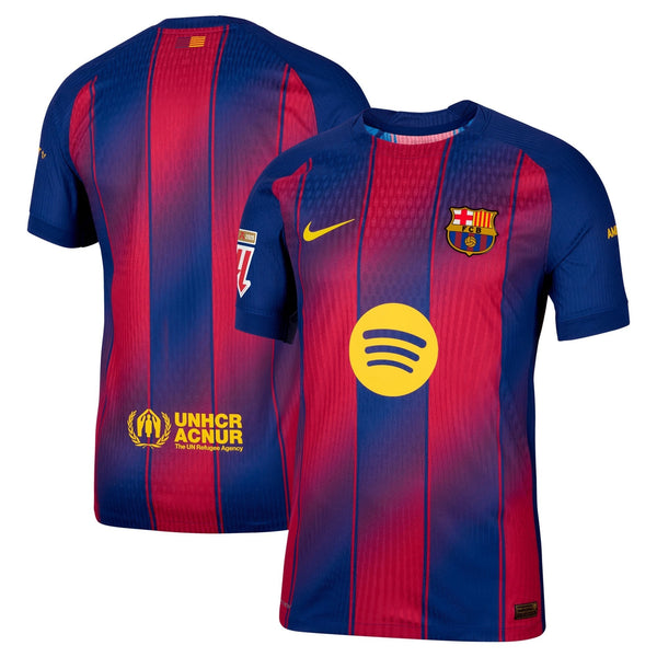 Barcelona Nike 2025/26 Home Jersey with Patch - Navy
