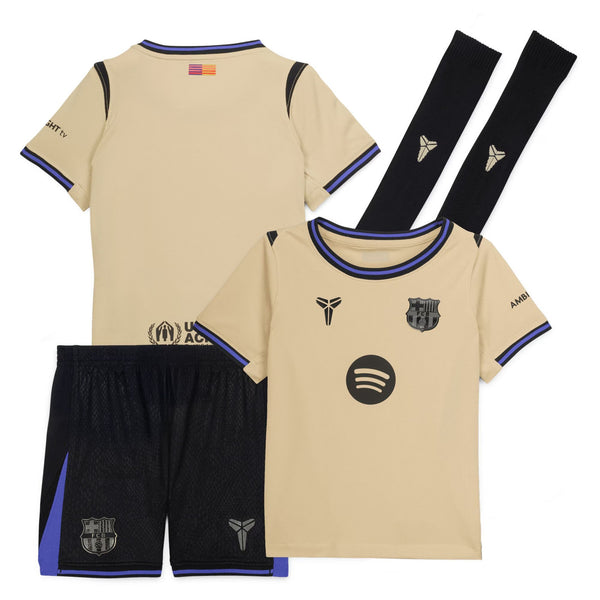 Barcelona Nike Away Stadium Mini Kit 2025-26 - Little Kids
